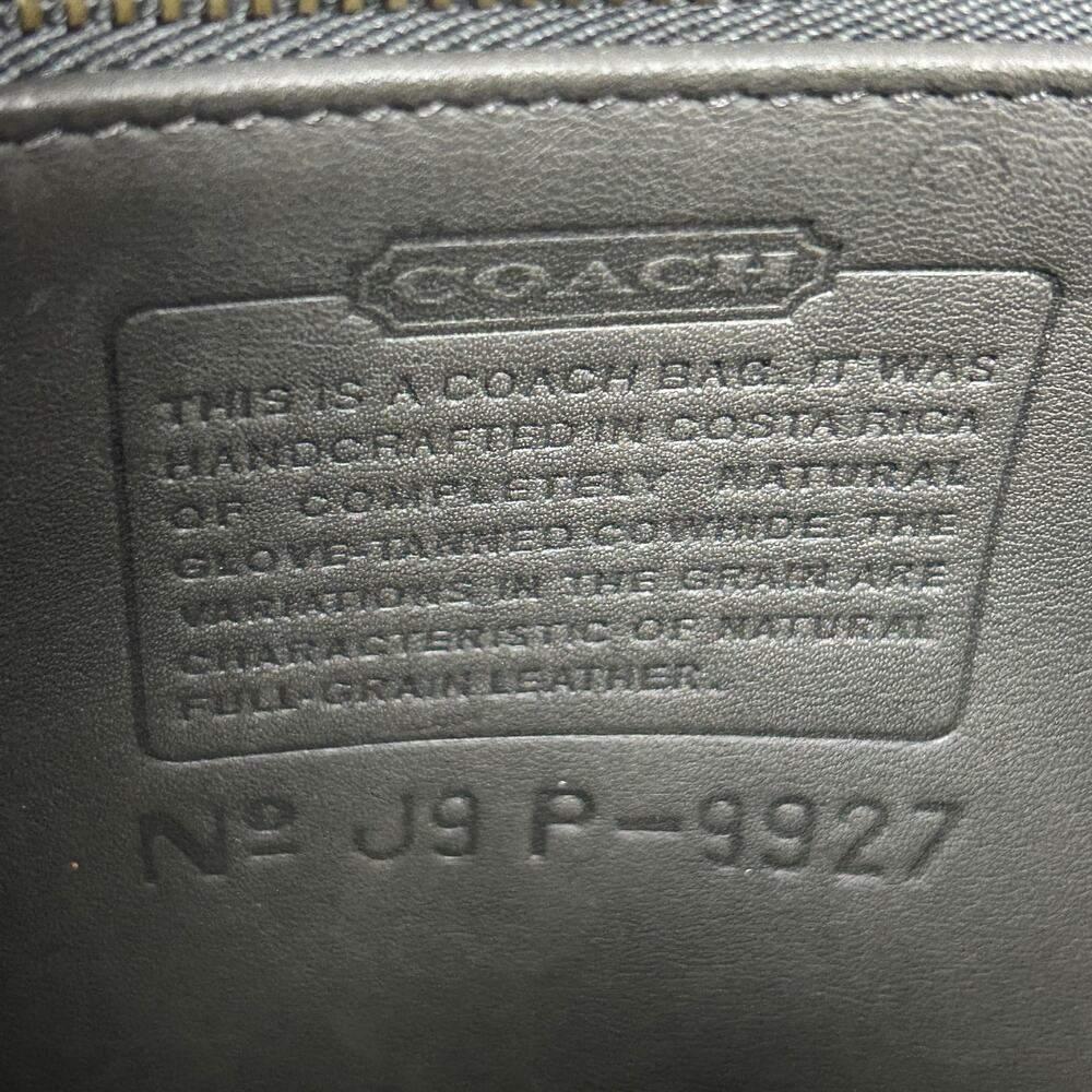 Coach Rare Vintage Stone Gray Willis Leather Satchel - Picture 8 of 8